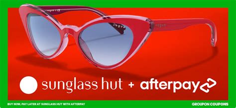 sunglass hut afterpay in store